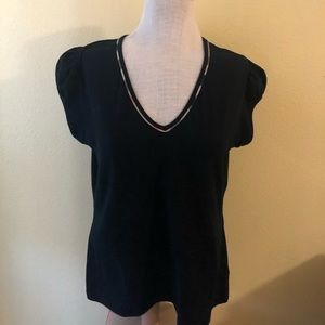 Burberry Black Short-sleeved Top